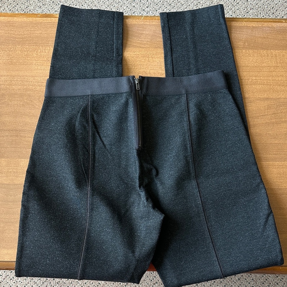 J. Crew Pixie Size 8 Regular Charcoal Leggings - image 3